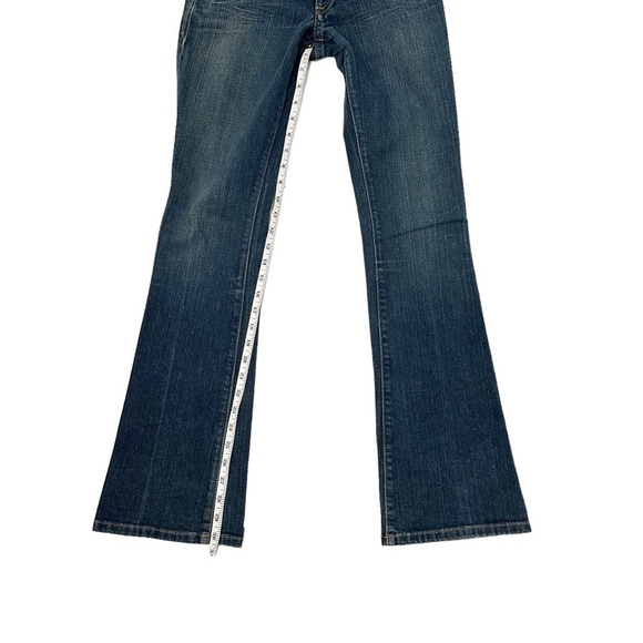 Robins Jeans 29 Embroidered Peace Army angel Wings Zipper Embellished boot cut - Picture 8 of 9